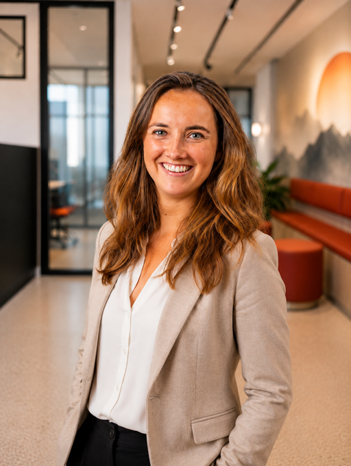 Maître Astrid Duchêne, avocate au barreau du Brabant wallon, membre du cabinet Praetis à Wavre.